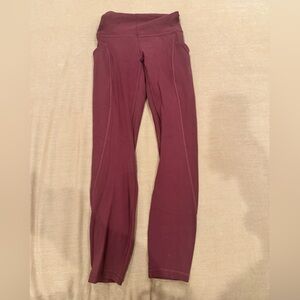 Lululemon high rise align with pockets